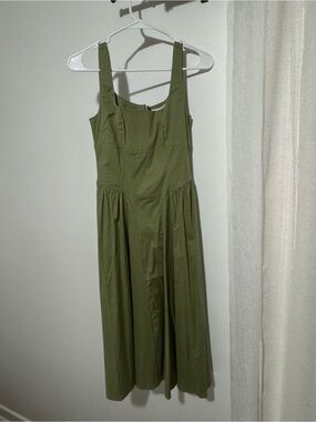 WAYF - Green Midi Dress